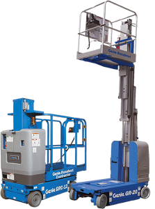 Genie GR12 Vertical Lift and Genie GR20 Vertical Lift