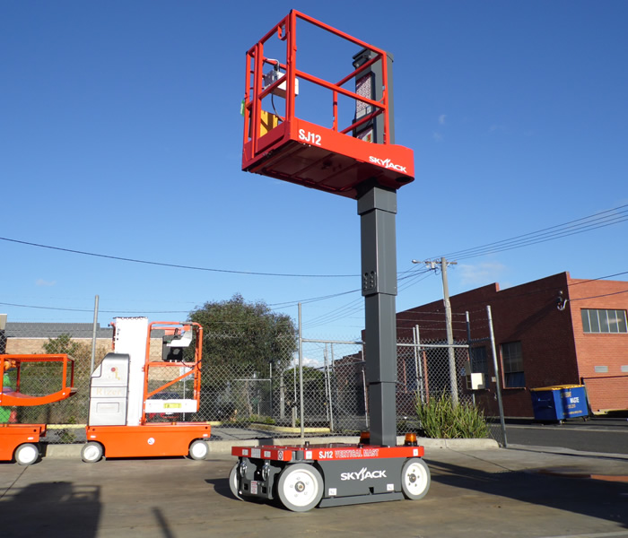 Skyjack SJ12 Self Propelled Vertical Lift
