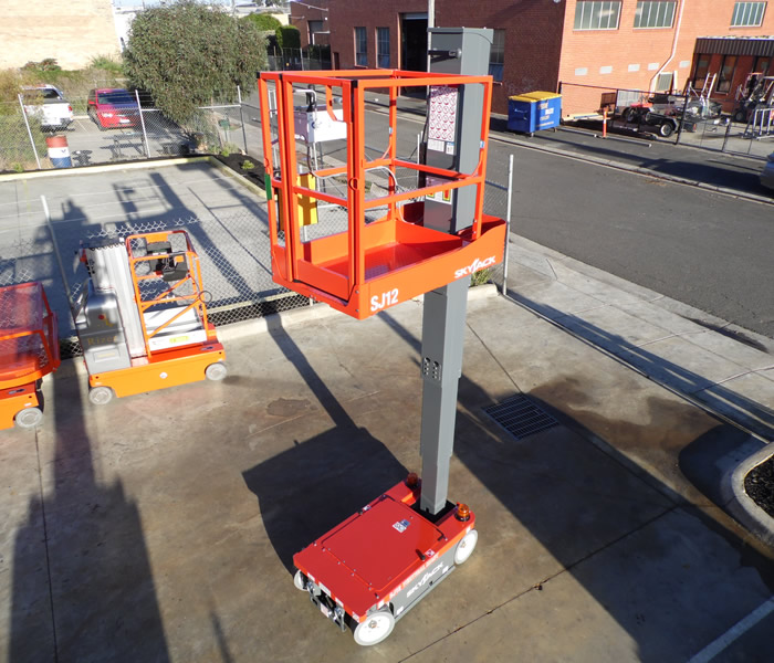 Skyjack SJ12 Self Propelled Vertical Lift
