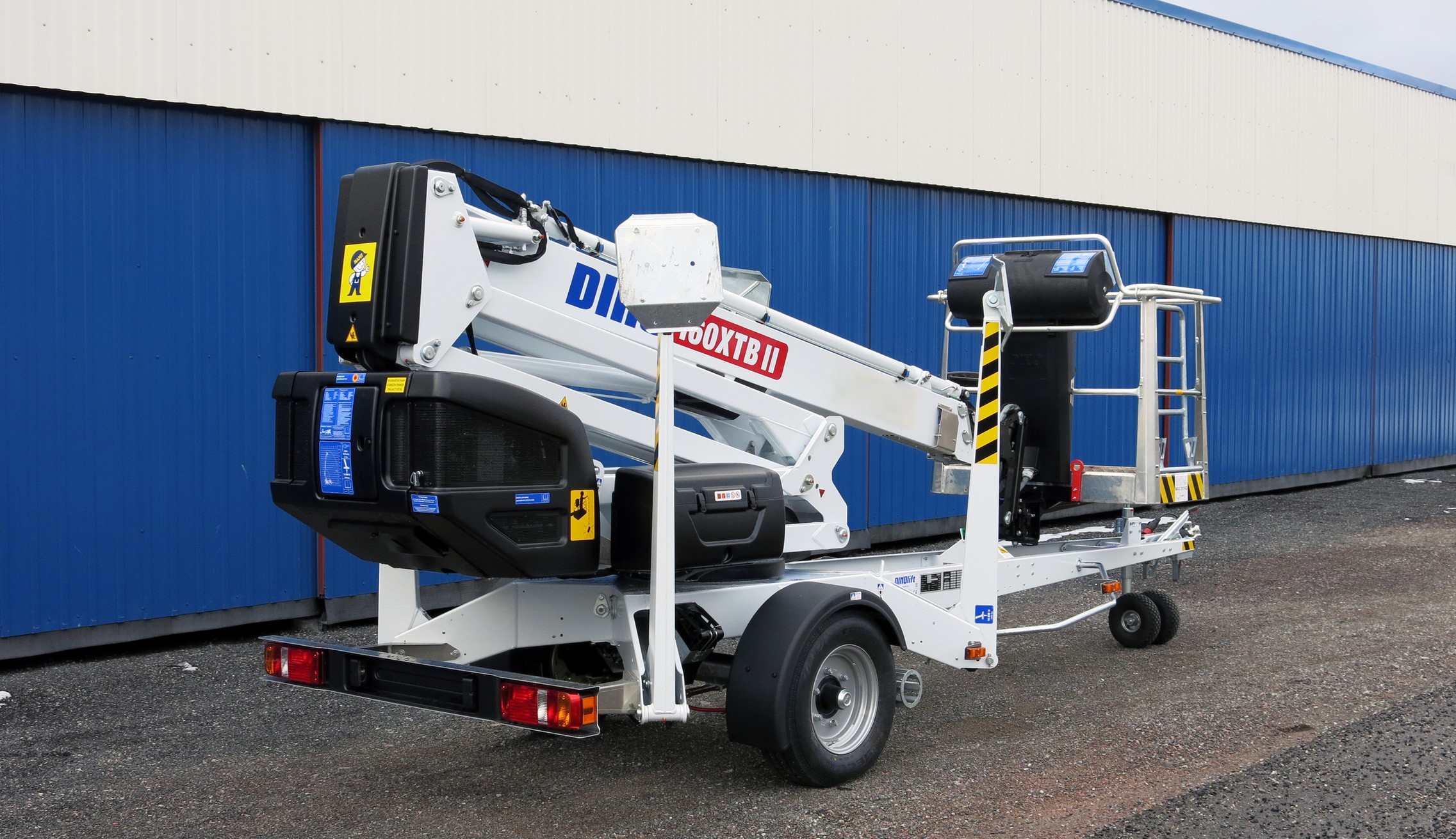 DINOlift Dino 160XT II Trailer Mounted Boom Lift