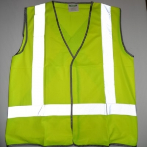 Part No. 228258M Yellow Hi-Visibility Vest Protective Clothing