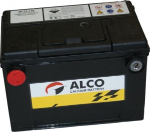 Part No. MF78-750 Alco 12V 750CCA Calcium Battery