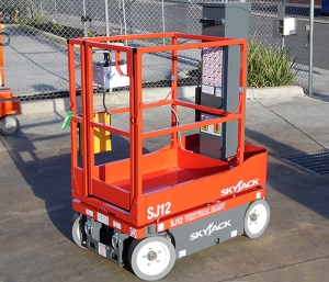 Skyjack SJ12 Self Propelled Vertical Lift