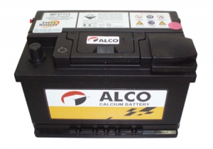 Part No. MF57113 Alco 12V 650CCA Calcium Battery