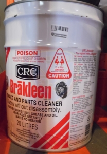 Part No. CRC5091 CRC Brakleen Brake Parts Cleaner 20 Litre