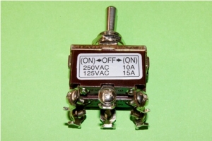 Part No. DAV0192 Switch - Toggle 3 Position (ON/OFF/ON)