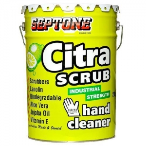 Part No. IHCS20 Septone Citra Scub Industrial Strength Hand Cleaner 20L