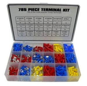 Part No. KT18SPI Assorted Terminal Kit - 785 pcs