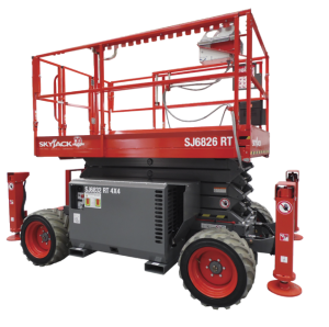 Skyjack SJ6826 RT Rought Terrain Diesel Scissor LIft