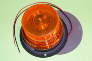 Part No. MEC0115 Strobe Light - Amber Short, DC Components