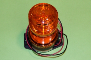 Part No. MEC0115 Strobe Light - Amber Tall, DC Components