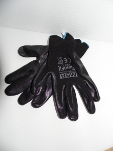 Part No. 765267(M) MSA Flexi-Fit Gloves Nitrile Black