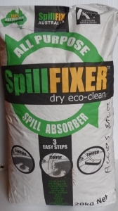 Part No. Spillfix20 All Purpose Spill Absorbent 20kg bag